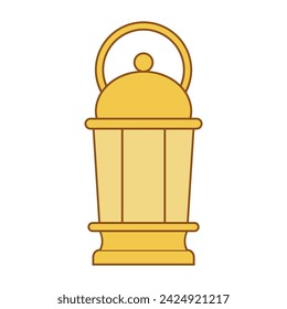 Ramadan Kareem concept with decorative lantern icon design, vector illustration