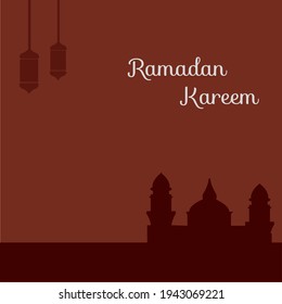 Ramadan Kareem Konzept islamische Hintergrundserie. Perfekt für Banner, Grußkarten und mehr