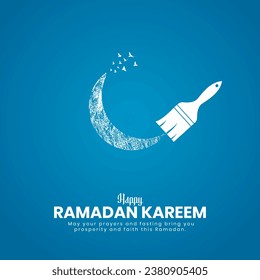 Ramadan Kareem creative design for social media poster. Ramadan Kareem Background Design.