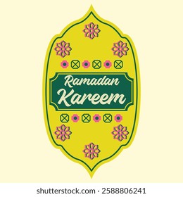 Ramadan Kareem culture greeting, lable, collection