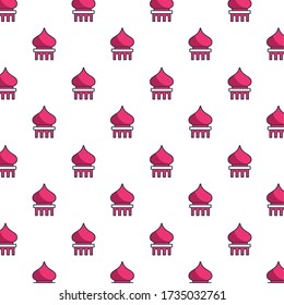 ramadan kareem cupules pattern background vector illustration design