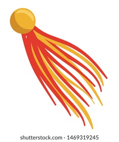 ramadan kareem decoration ball with fringes
