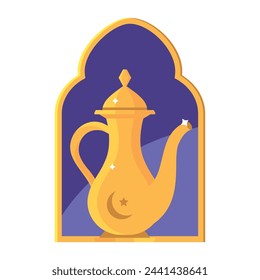 ramadan kareem decoration isolated illustration