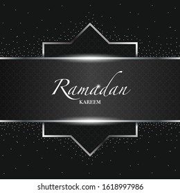 Ramadan Kareem Design Background. Vector Illustration for greeting card, poster and banner.