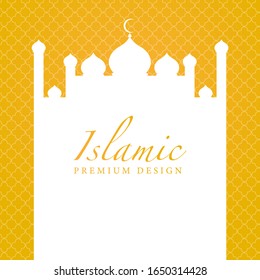 Fondo de diseño de Ramadan Kareem. Ilustración vectorial para tarjeta de felicitación, afiche y banner.
