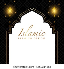 Ramadan Kareem Design Background. Vector Illustration for greeting card, poster and banner.