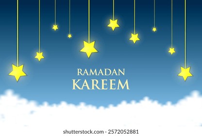 Ramadan Kareem Design Background. Vector Illustration