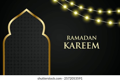 Ramadan Kareem Design Background. Vector Illustration