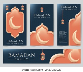Ramadan Kareem design suitable for flyer, banner,poster,social media posts and other marketing collateral.
Means (Generous Ramadan).
Vector illustration.
