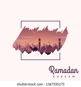 Ramadan kareem design template