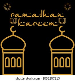 ramadan kareem design vector ilustration