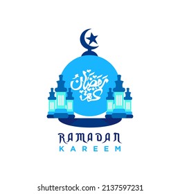 Ramadan kareem design vector template