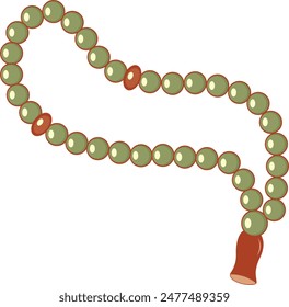 Ramadan Kareem Doodle Clipart. Ilustración vectorial con Cartoon Design.