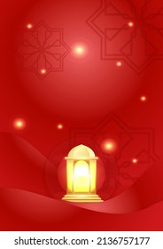 Ramadan Kareem oder Eid Mubarak abstrakter Hintergrund mit islamischen Dekorationselementen