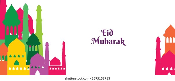 Ramadan Kareem and Eid Mubarak background, elegant design, greeting card, vector eps 10.