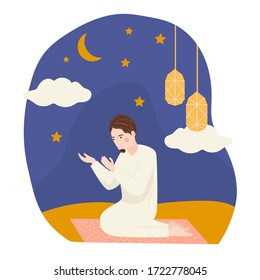 ramadan kareem - eid mubarak card design