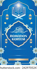 RAMADAN KAREEM EID MUBARAK GREETING DAY ISLAM BANNER BACKGROUND TEMPLATE 4