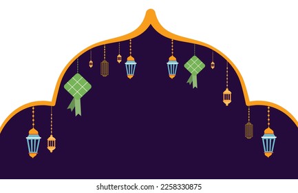 ramadan kareem eid-al-fitr-Poster-Vorlage mit Ornamentalbuchstaben und Moschee-Vektorhintergrund-Design
für Hintergrund- und LandePage-Rmadan-Ereignis