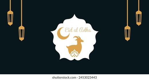 Ramadan kareem eid-al fitr Poster Vorlage mit Ornament Lettern und Moschee Vektorgrafik Hintergrund Design