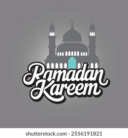 Ramadan Kareem Elegant islamic typography
