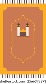 Ramadan Kareem Element Isolated on White Background. Vector Illustration
