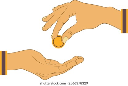 Ramadan Kareem Element Isolated on White Background. Vector Illustration