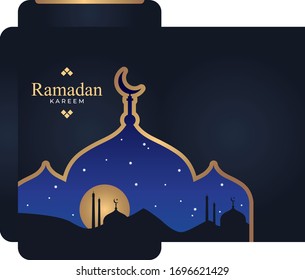 Ramadan Kareem for Envelope Design 