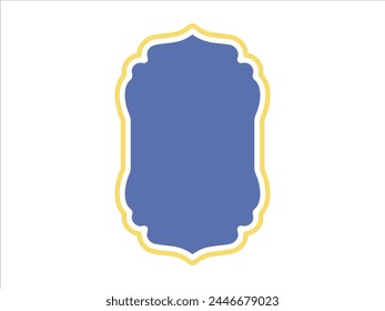 Ramadan Kareem Ilustración de fondo de marco