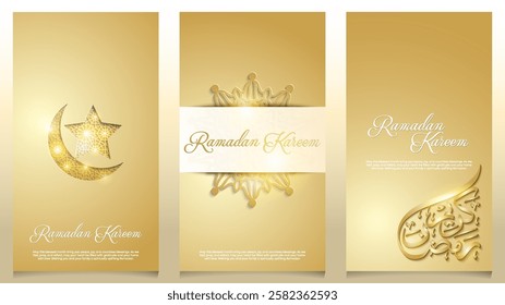Ramadan Kareem Geometric arabic pattern for greeting and banner background
