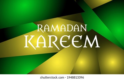 ramadan kareem. Geometric design suitable for greeting card poster and banner
