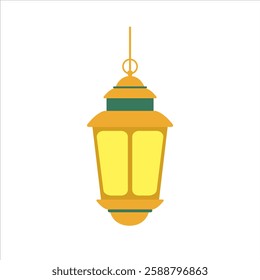 Ramadan Kareem gold lanterns vector design object. Islamic art Style Background. Symbols of Ramadan Mubarak, Hanging Gold Lanterns, arabic lamps, lanterns art vector and illustration