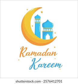 Ramadan kareem graphic design icon illustration use for t shirt, sticker, labels, and anything else