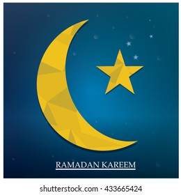 Ramadan Kareem Graphic design, Vector illustration