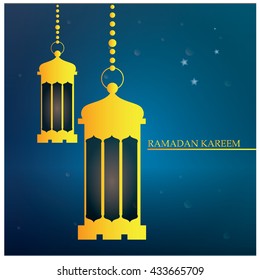 Ramadan Kareem Graphic design, Vector illustration