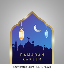 Ramadan Kareem Greating template/background