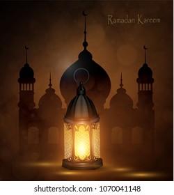 Ramadan Kareem, greeting background - Shutterstock ID 1070041148