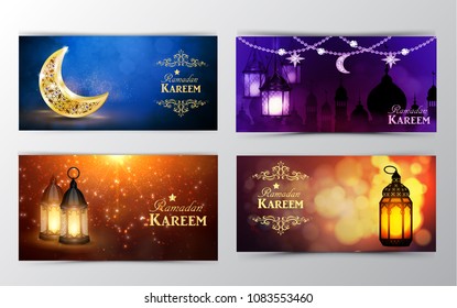 Ramadan Kareem, greeting background