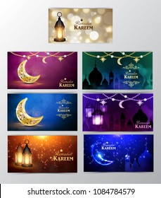 Ramadan Kareem, greeting background