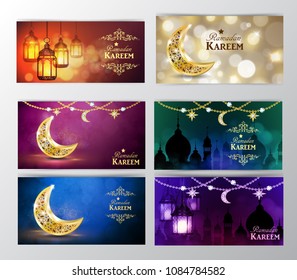 Ramadan Kareem, greeting background