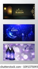 Ramadan Kareem, greeting background