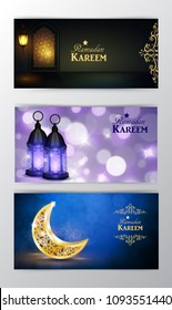 Ramadan Kareem, greeting background