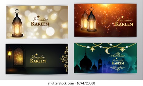 Ramadan Kareem, greeting background