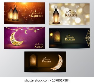 Ramadan Kareem, greeting background