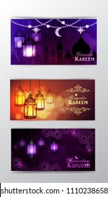 Ramadan Kareem, greeting background