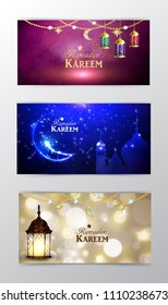 Ramadan Kareem, greeting background
