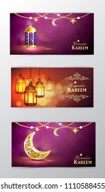 Ramadan Kareem, greeting background