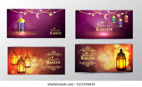 Ramadan Kareem, greeting background