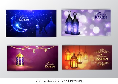 Ramadan Kareem, greeting background