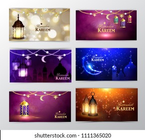 Ramadan Kareem, greeting background