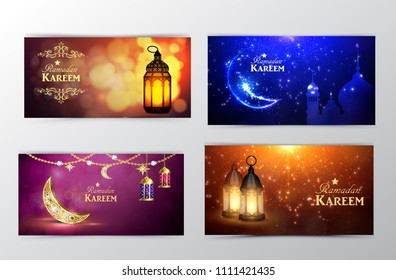 Ramadan Kareem, greeting background